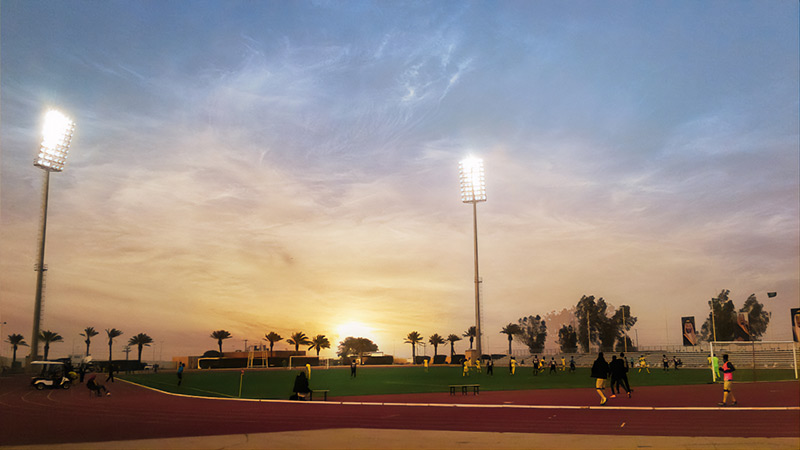 The project of completely renovating major sports venues in Saudi Arabia<br />
