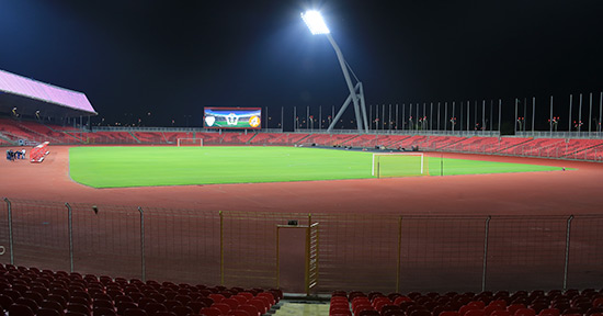 The project of completely renovating major sports venues in Saudi Arabia<br />
